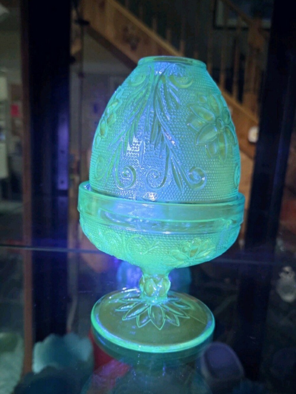 Lovely Vintage Fairy Lamp In Excellent And It Glows!!